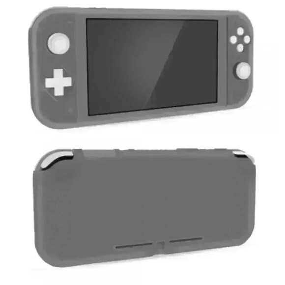 Hyperkin Silicone Skin Console Case for Nintendo Switch Lite - Gray - Picture 2 of 3
